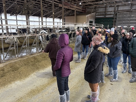 LSLA group at farm visit